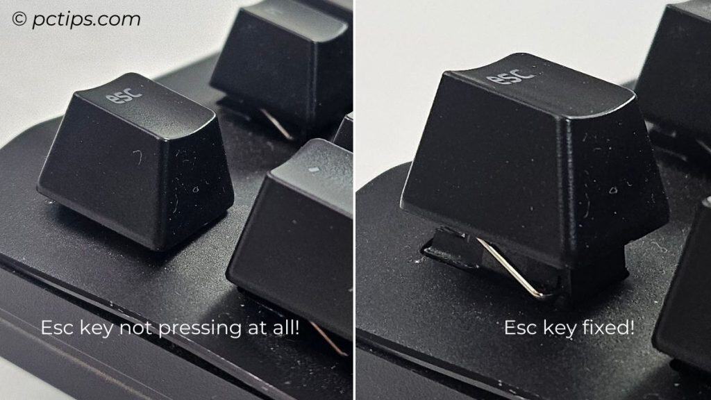 fixing esc key