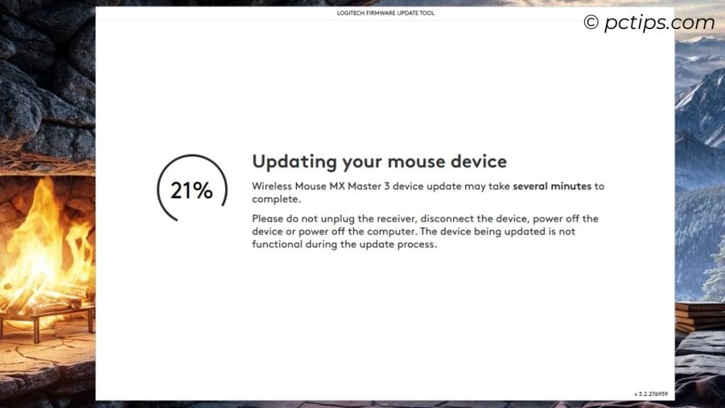 updating logitech mouse firmware
