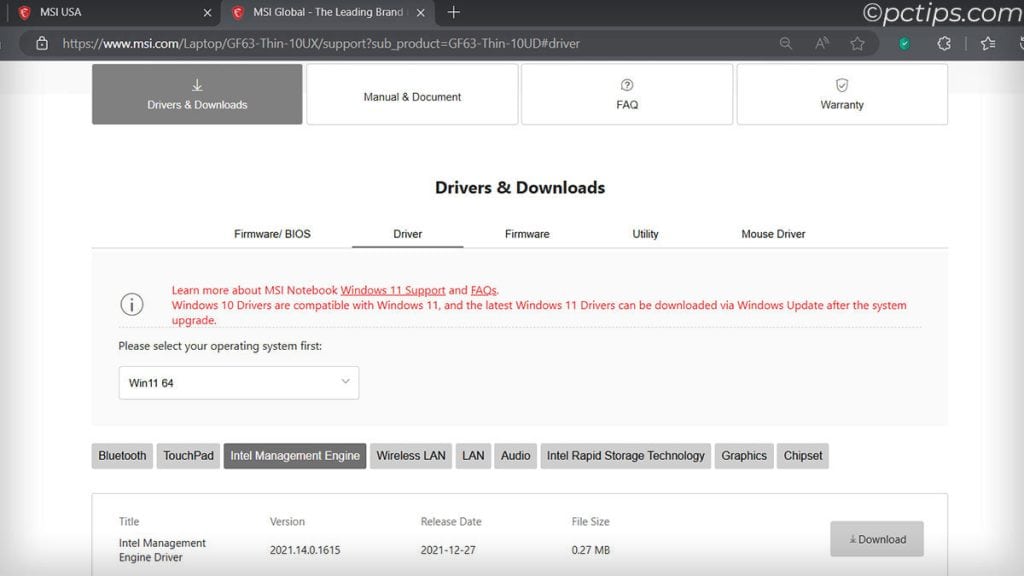 Download-Drivers-from-Official-Source