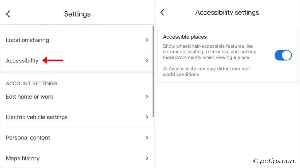 Enable Wheel-chair Accessible Mode in ios