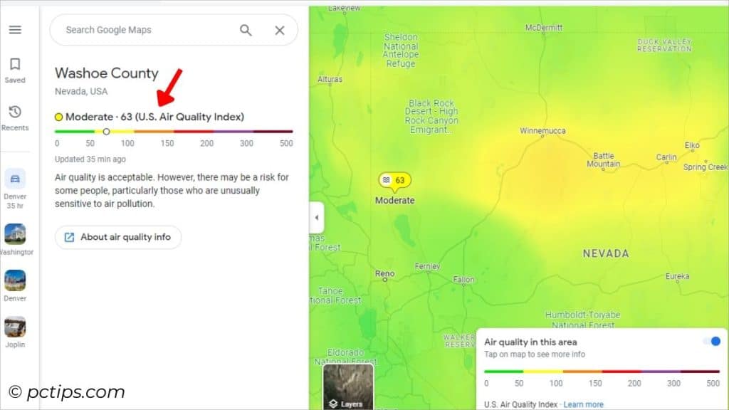 Examine Airquality pc