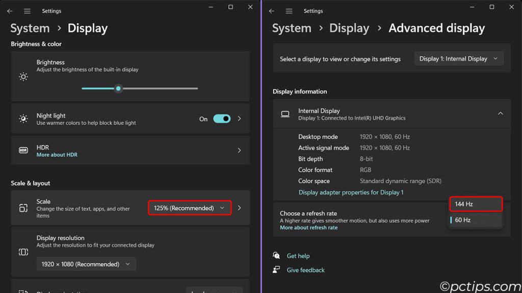 Optimize-Display-Settings