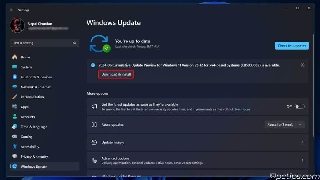 Check-for-Windows-Updates