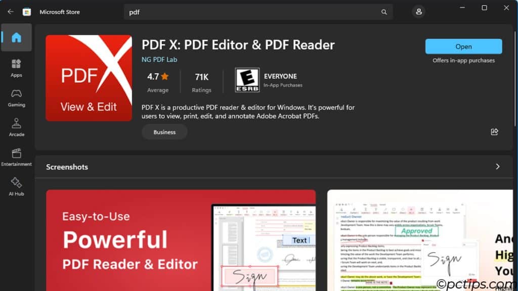 pdf x editor