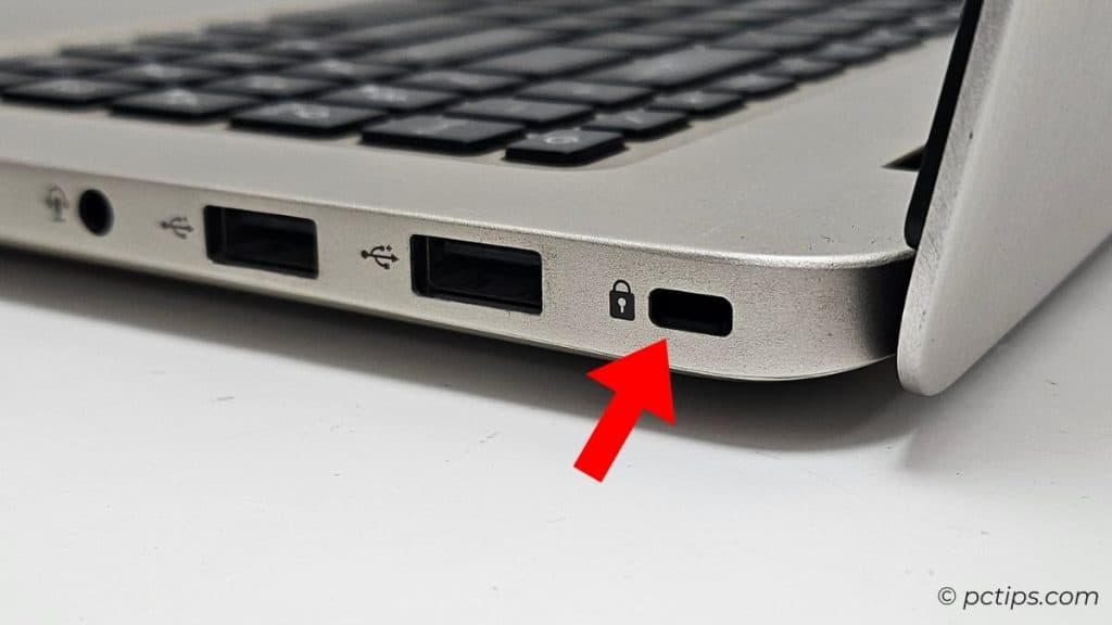 security lock slot in laptop