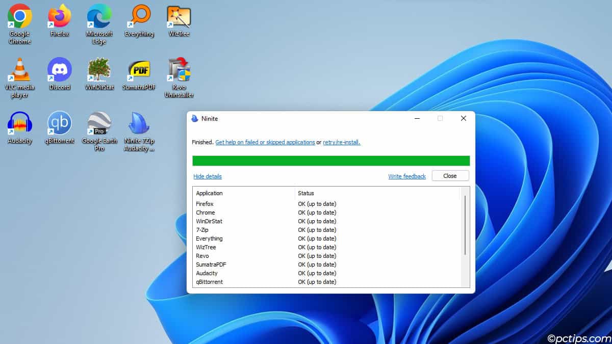 Install And Update All Your Programs At Once With Ninite