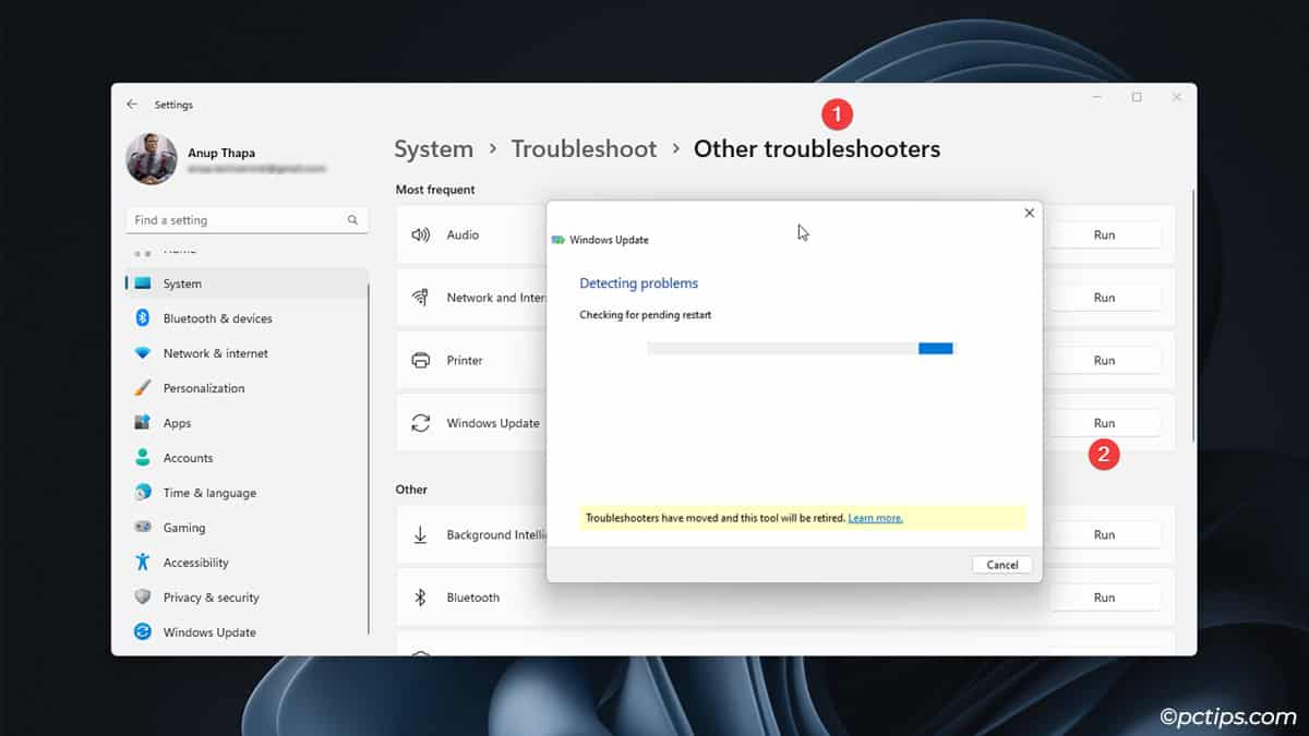 Windows-update-troubleshooter