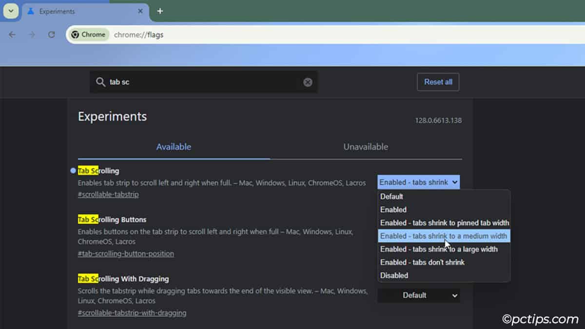 Enable-tab-scrolling-at-medium-or-large-width-on-chrome