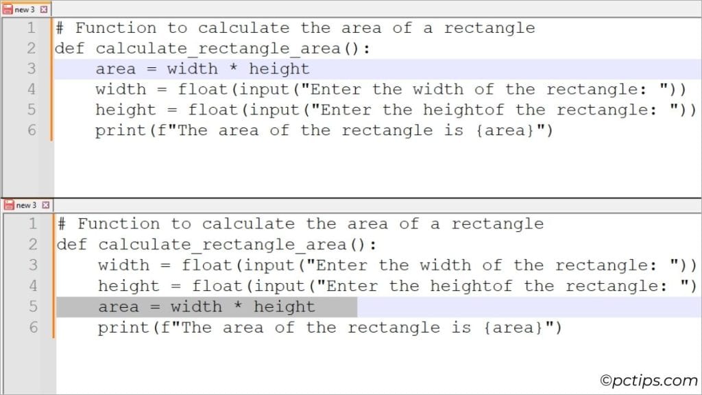 moving line down in notepad++