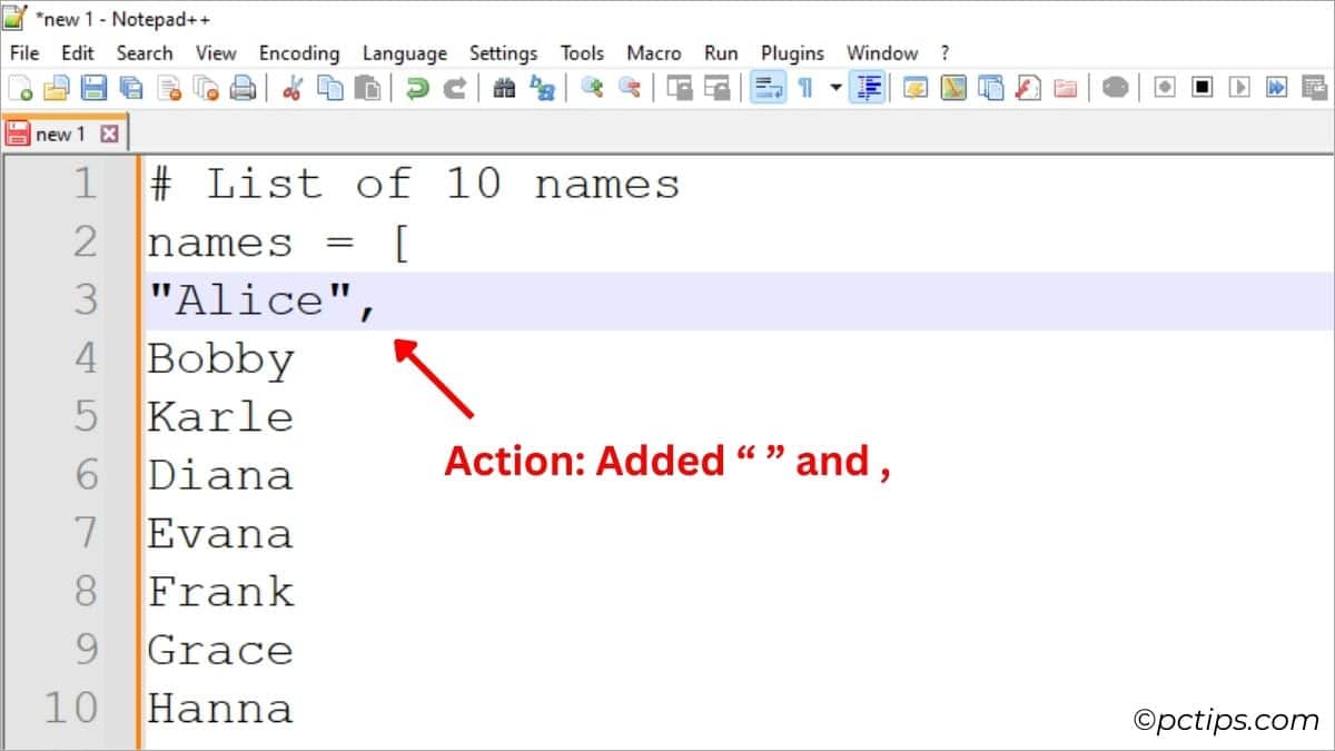 performing action when recording macro