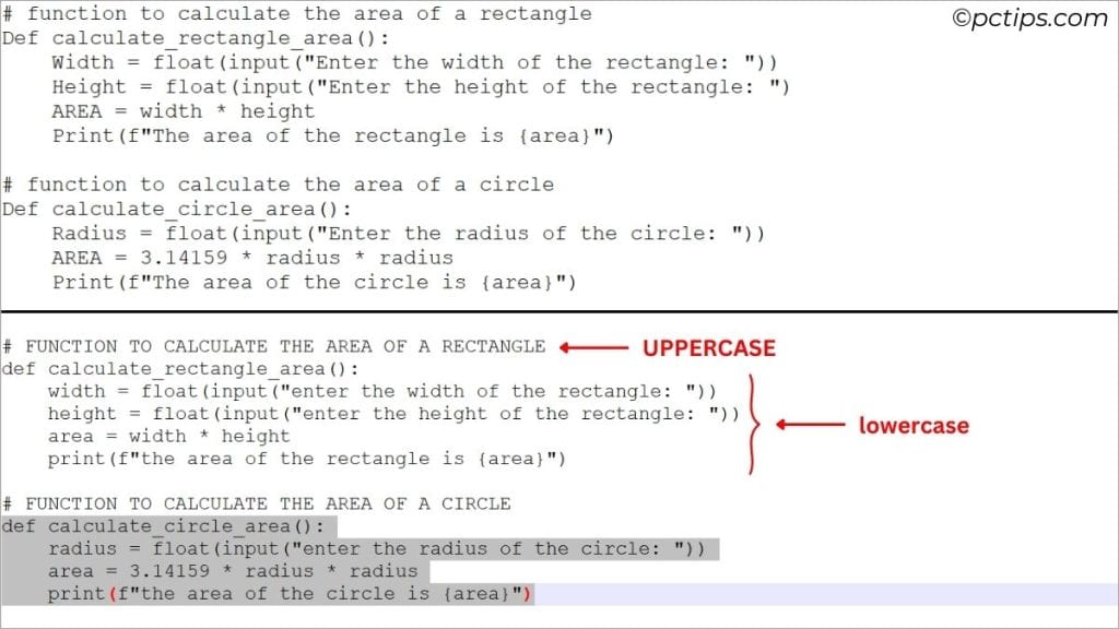 uppercase and lowercase in notepad++