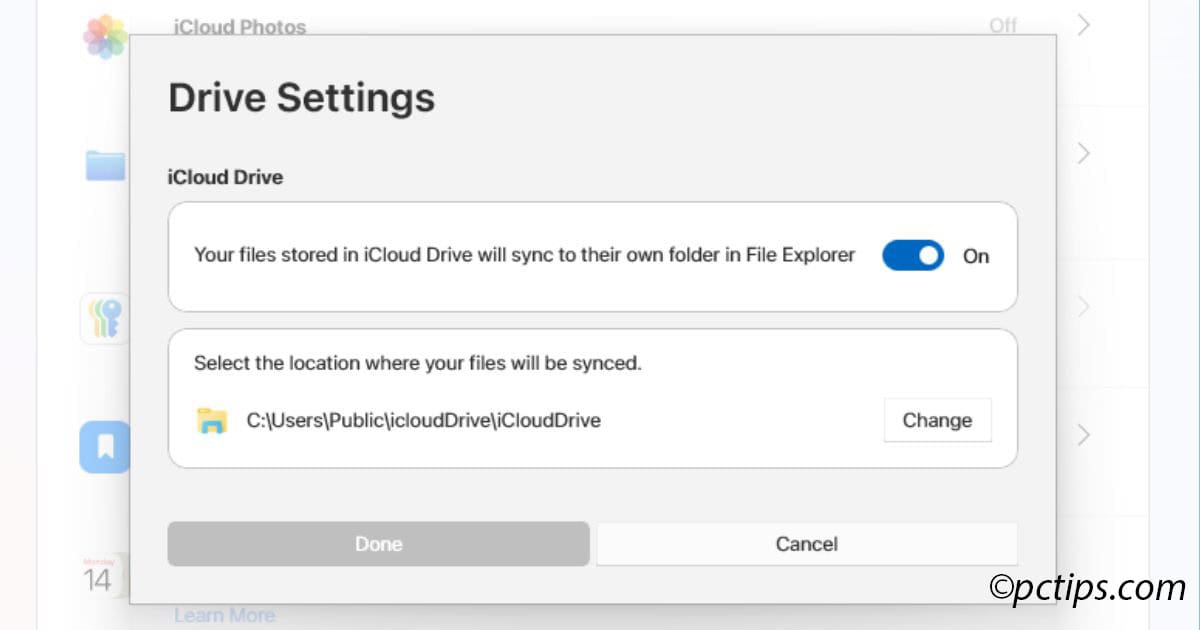 cloud services: icloud